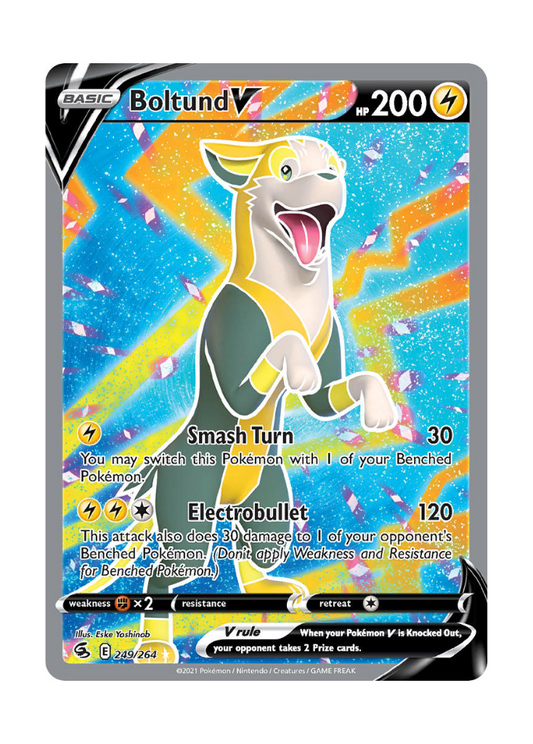 Fusion Strike: Boltund V Full Art - 249/264