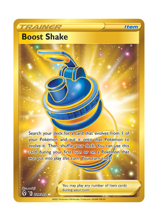 Evolving Skies: Boost Shake Secret Rare - 229/203
