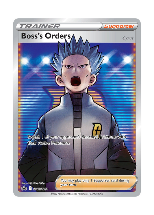 Sword & Shield Promos: Boss's Orders (Cyrus) - SWSH251
