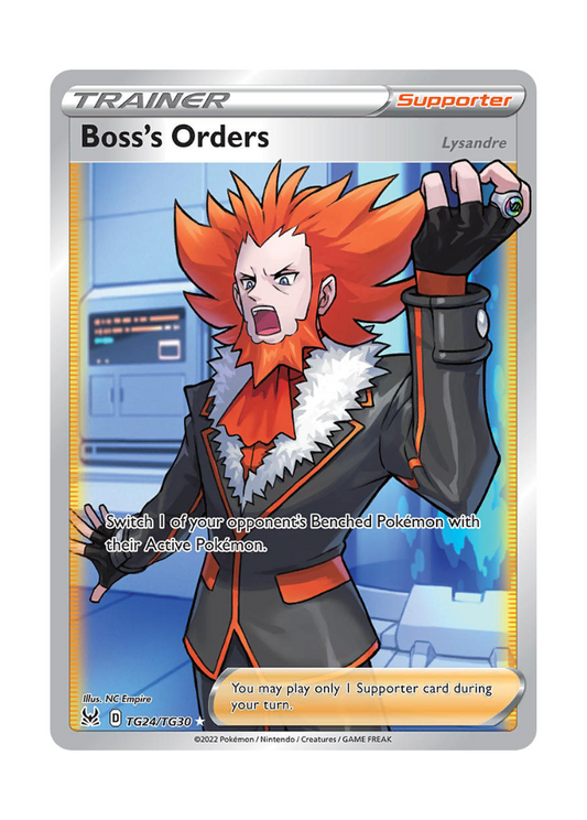 Lost Origin: Boss's Orders (Lysandre) Trainer Gallery - TG24/TG30