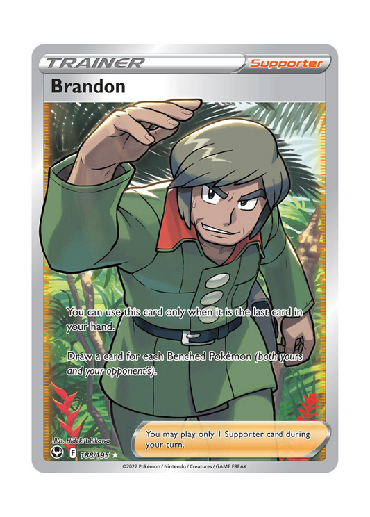 Silver Tempest: Brandon Full Art - 188/195