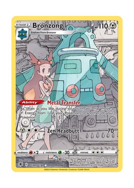 Astral Radiance: Bronzong Trainer Gallery - TG11/TG30