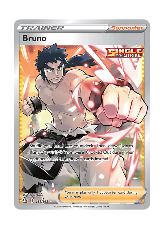 Battle Styles: Bruno Full Art - 158/163