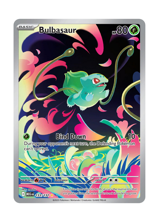 Mega Evolution: Bulbasaur Illustration Rare - 133/132