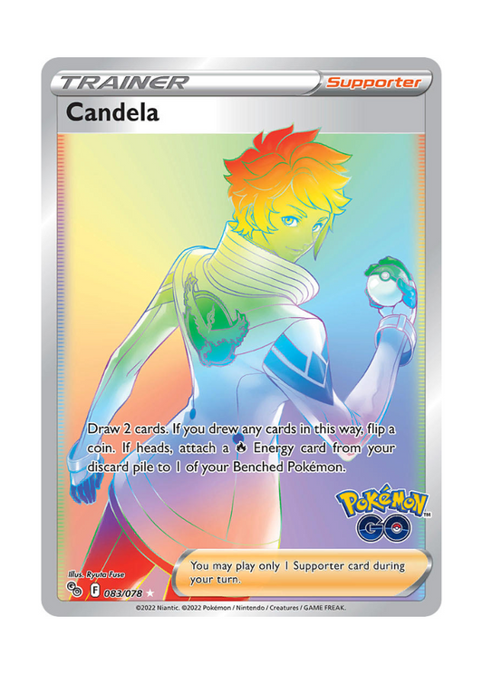 Pokémon GO: Candela Rainbow Rare - 083/078