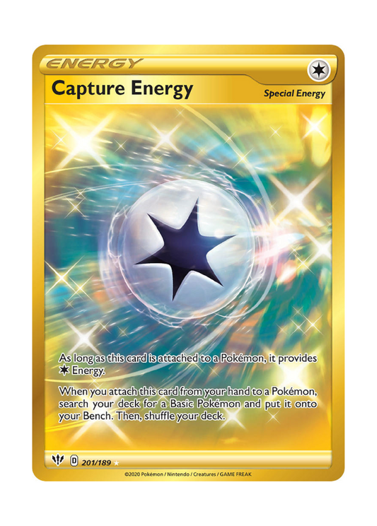 Darkness Ablaze: Capture Energy Secret Rare - 201/189