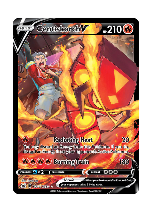 Lost Origin: Centiskorch V Trainer Gallery - TG14/TG30