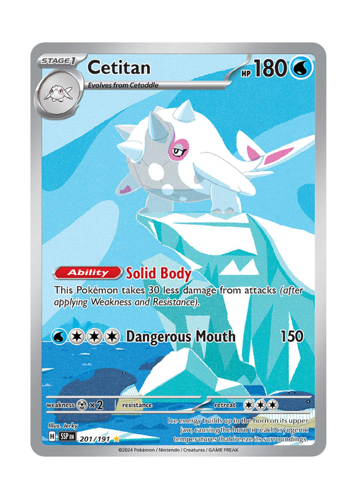 Surging Sparks: Cetitan Illustration Rare - 201/191