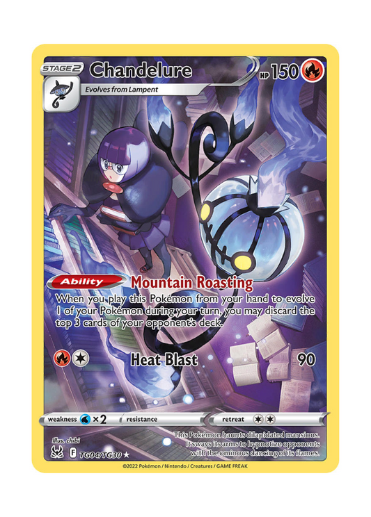 Lost Origin: Chandelure Trainer Gallery - TG04/TG30