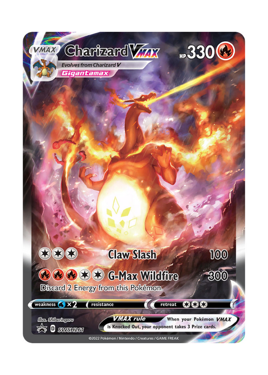 Sword & Shield Promos: Charizard VMAX - SWSH261