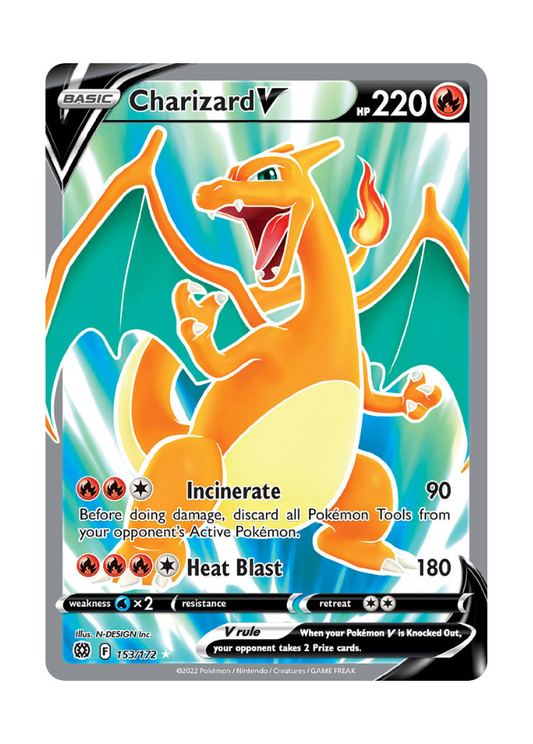 Brilliant Stars: Charizard V Full Art - 153/172