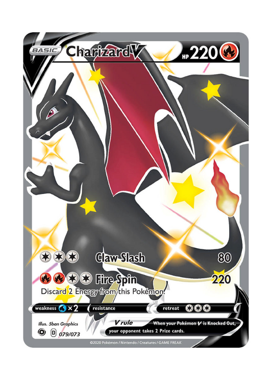 Champion's Path: Charizard V Secret Rare - 79/73