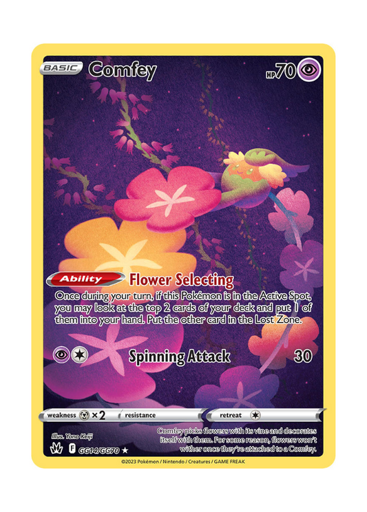 Crown Zenith: Comfey Galarian Gallery - GG14/GG70