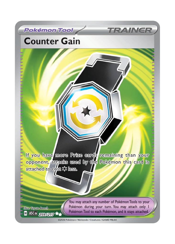 Ascended Heroes: Counter Gain Full Art - 259/217