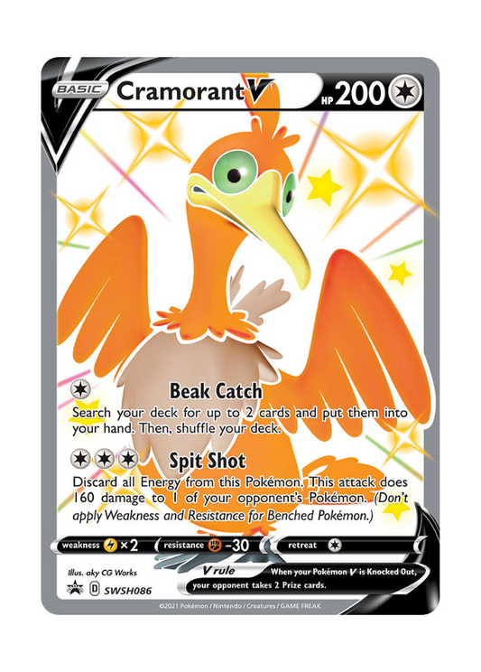 Sword & Shield Promos: Cramorant V - SWSH086