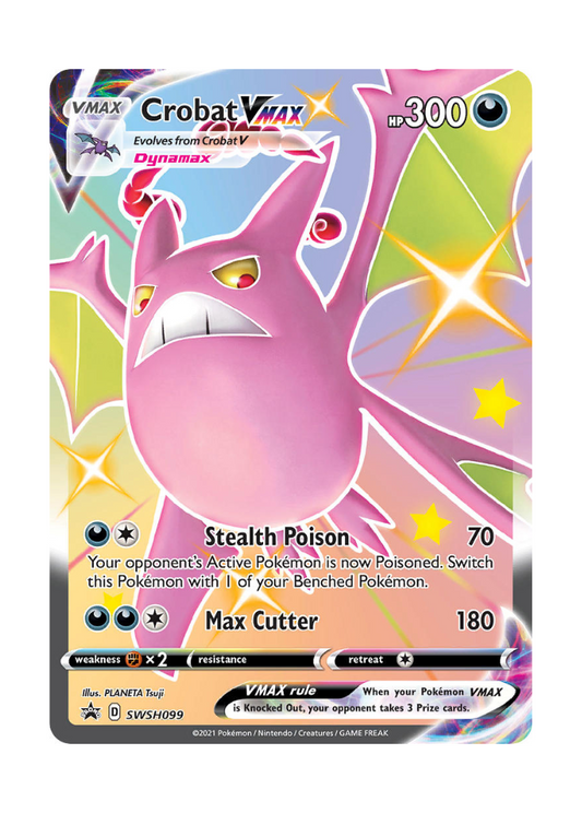 Sword & Shield Promos: Crobat VMAX - SWSH099
