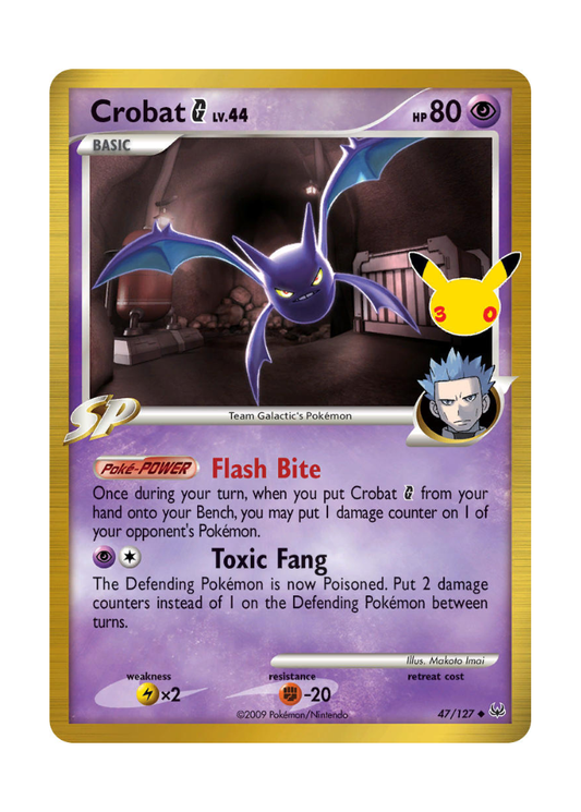 30th Celebration: Crobat G Classic Collection - 47/127