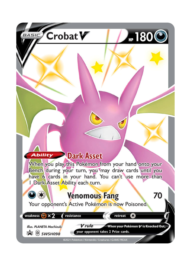 Sword & Shield Promos: Crobat V - SWSH098