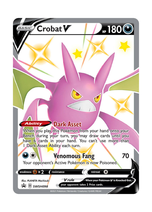 Sword & Shield Promos: Crobat V - SWSH098