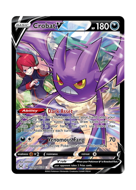 Lost Origin: Crobat V Trainer Gallery - TG20/TG30
