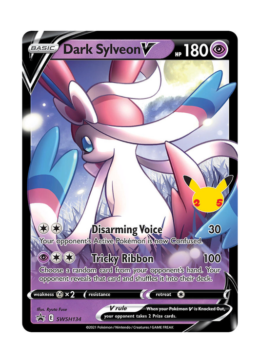 Sword & Shield Promos: Dark Sylveon V - SWSH134