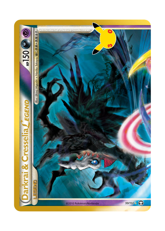 30th Celebration: Darkrai & Cresselia Legend (Top) Classic Collection - 99/102