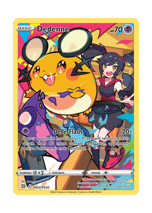 Brilliant Stars: Dedenne Trainer Gallery - TG07/TG30