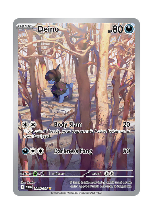 White Flare: Deino Illustration Rare - 146/086