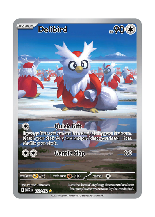 Mega Evolution: Delibird Illustration Rare - 152/132