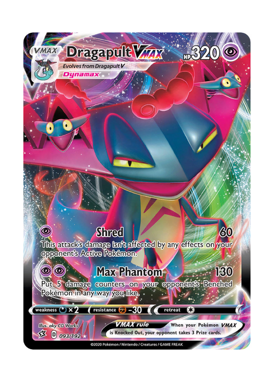 Rebel Clash: Dragapult VMAX Full Art - 093/192