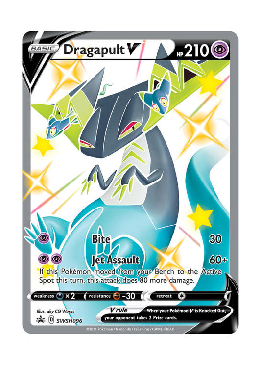 Sword & Shield Promos: Dragapult V - SWSH096