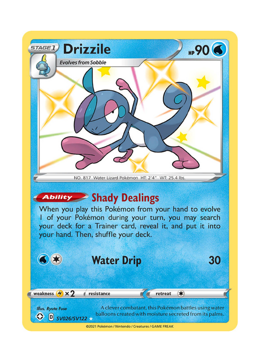 Shining Fates: Drizzile Shiny Rare - SV026/SV122