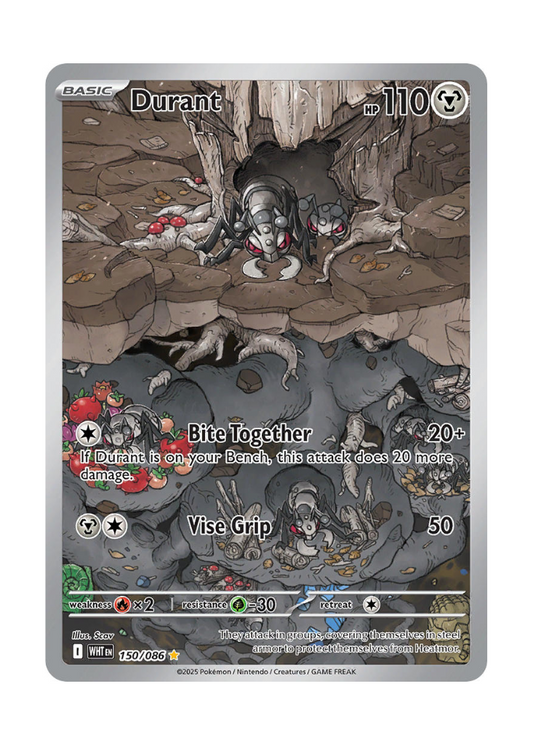 White Flare: Durant Illustration Rare - 150/086