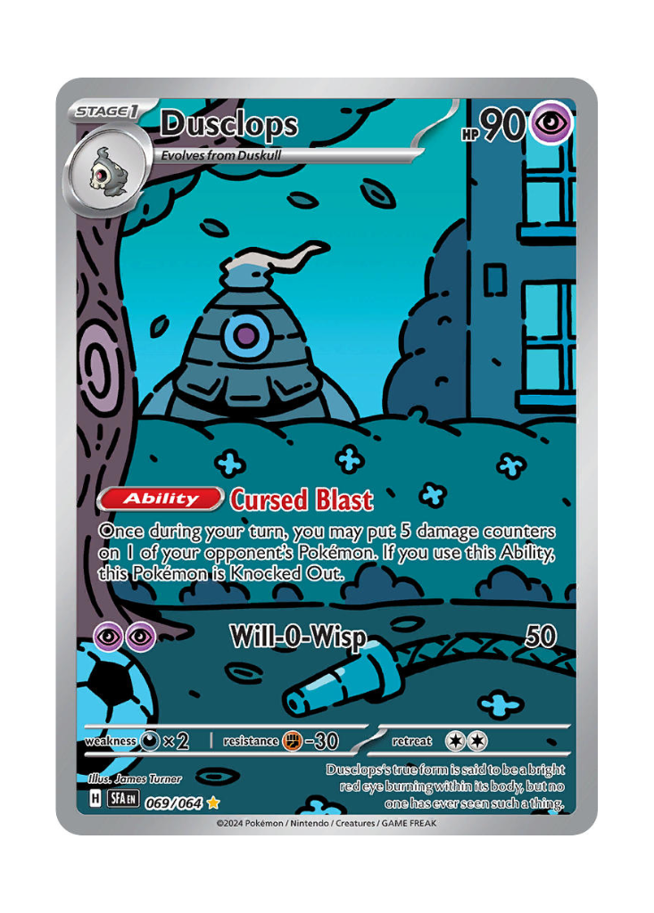 Shrouded Fable: Dusclops Illustration Rare - 069/064