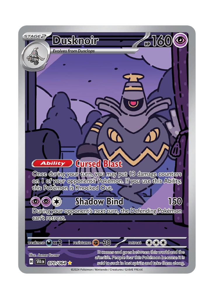 Shrouded Fable: Dusknoir Illustration Rare - 070/064