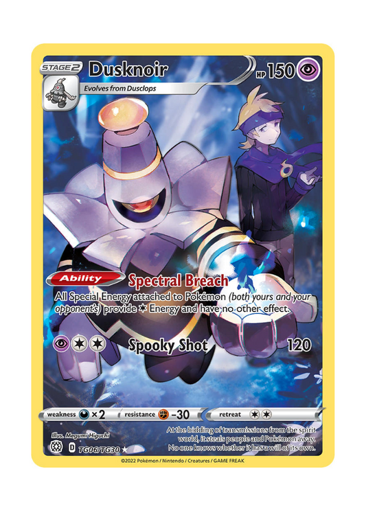 Brilliant Stars: Dusknoir Trainer Gallery - TG06/TG30