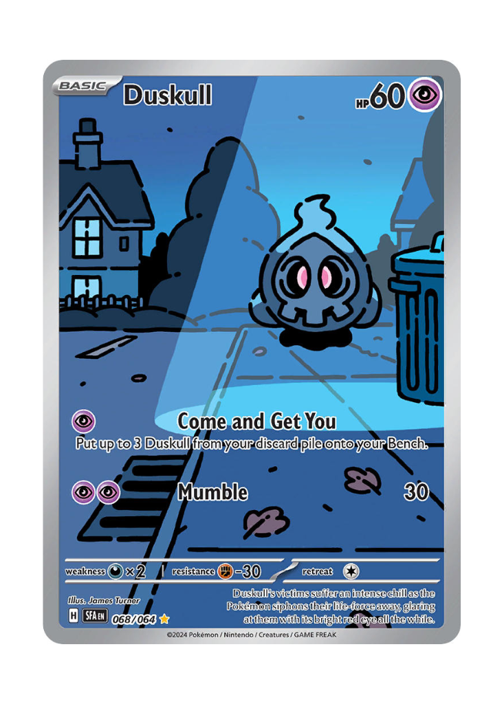Shrouded Fable: Duskull Illustration Rare - 068/064