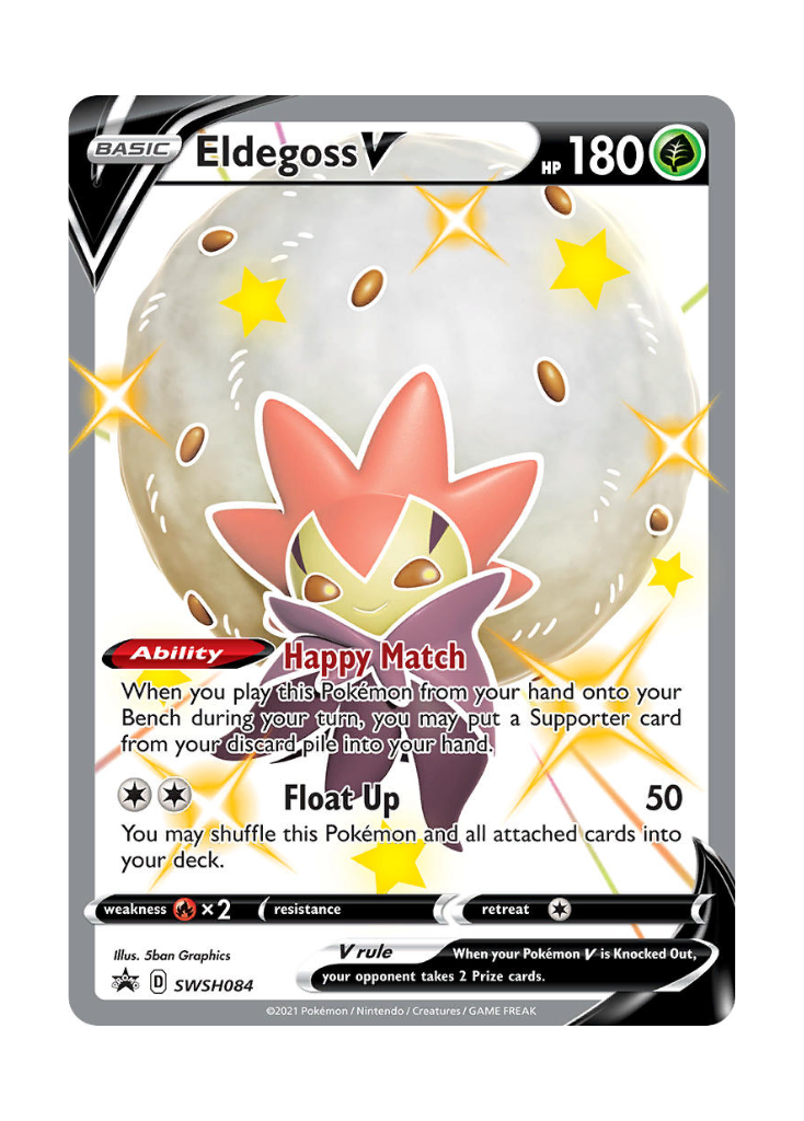 Sword & Shield Promos: Eldegoss V - SWSH084