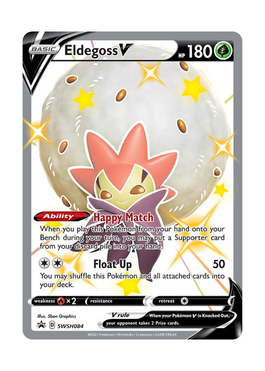Sword & Shield Promos: Eldegoss V - SWSH084