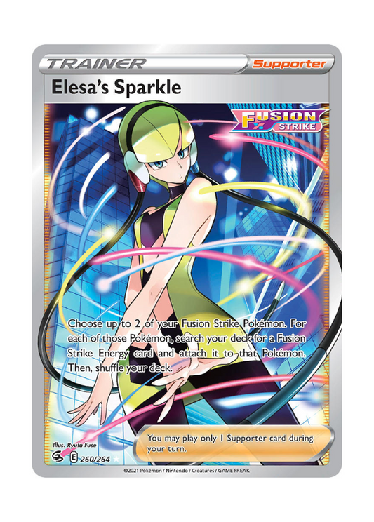 Fusion Strike: Elesa's Sparkle Full Art - 260/264