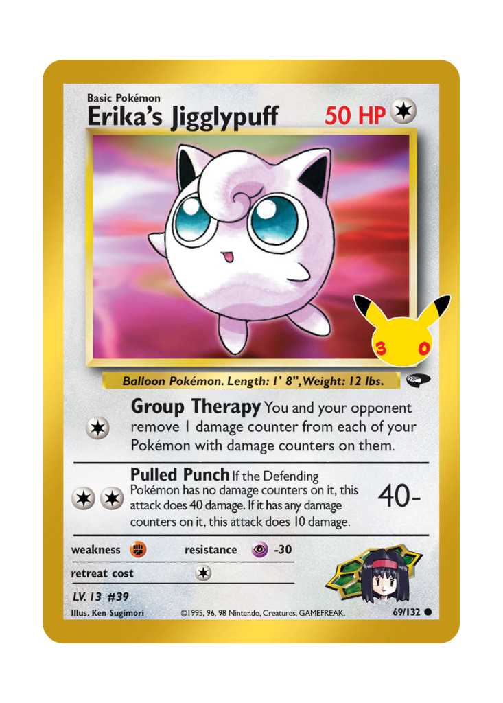 30th Celebration: Erika's Jigglypuff Classic Collection - 69/132