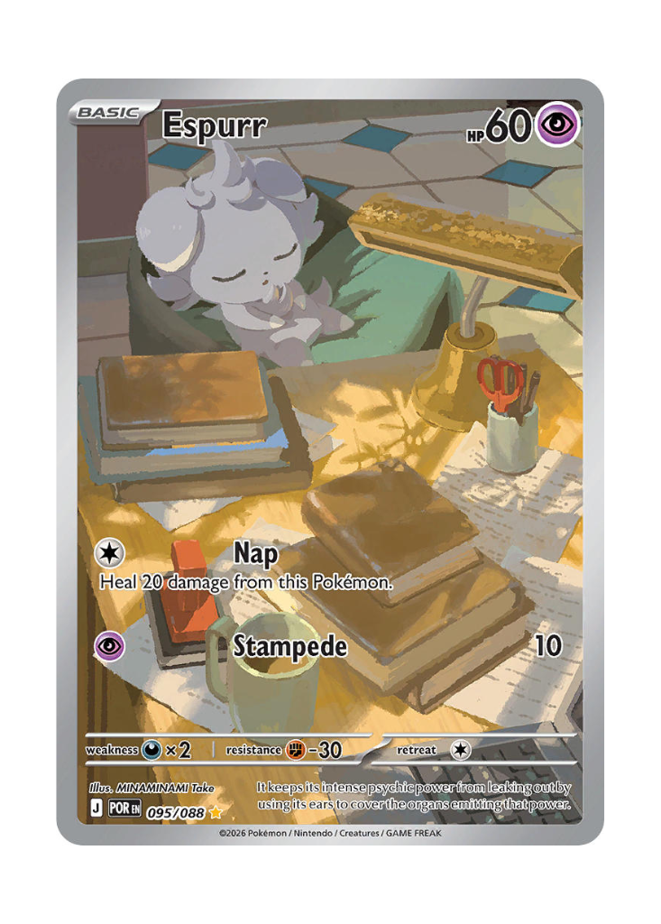 Perfect Order: Espurr Illustration Rare - 095/088