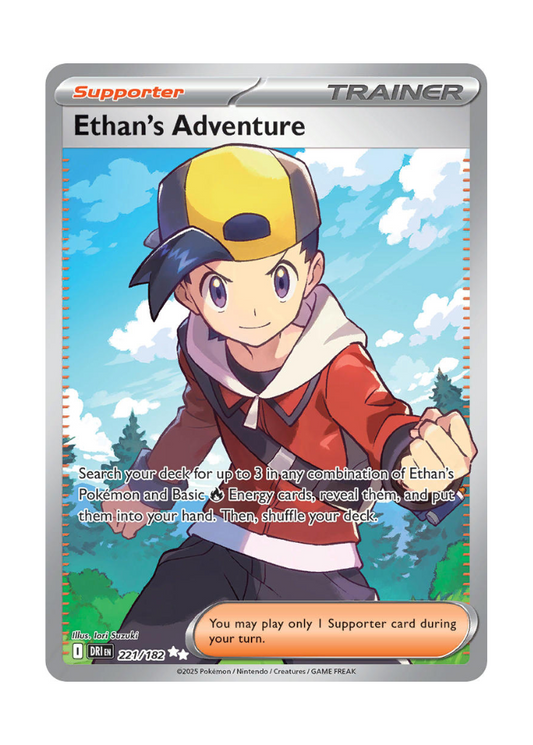 Destined Rivals: Ethan's Adventure Full Art - 221/182