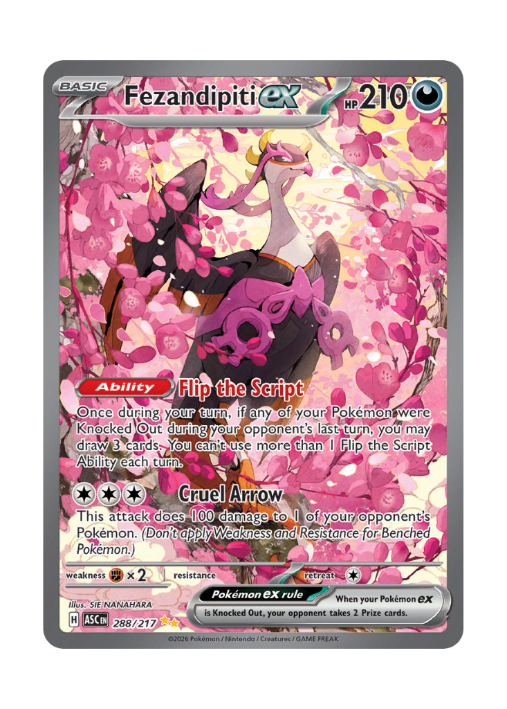 Ascended Heroes: Fezandipiti ex Special Illustration Rare - 288/217