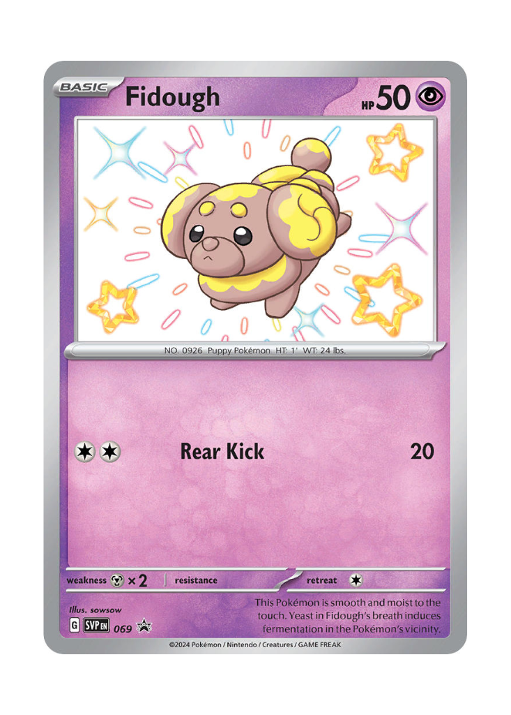 Scarlet & Violet Promos: Fidough - 069