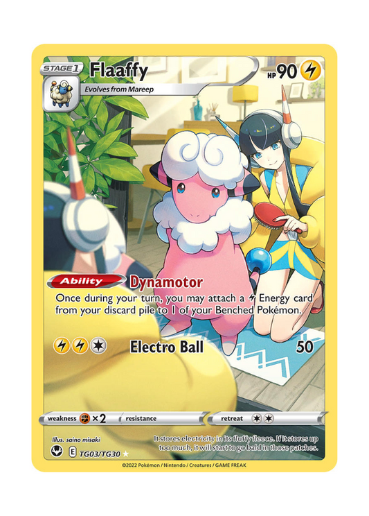 Silver Tempest: Flaaffy Trainer Gallery - TG03/TG30