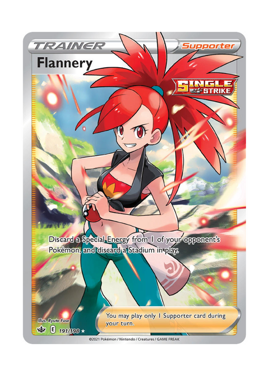 Chilling Reign: Flannery Full Art - 191/198