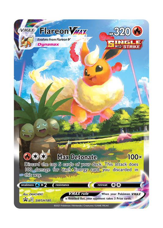 Sword & Shield Promos: Flareon VMAX - SWSH180