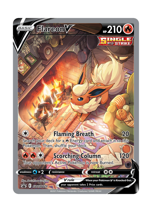 Sword & Shield Promos: Flareon V - SWSH179