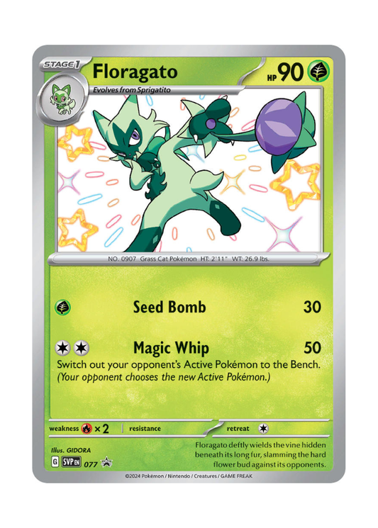 Scarlet & Violet Promos: Floragato - 077